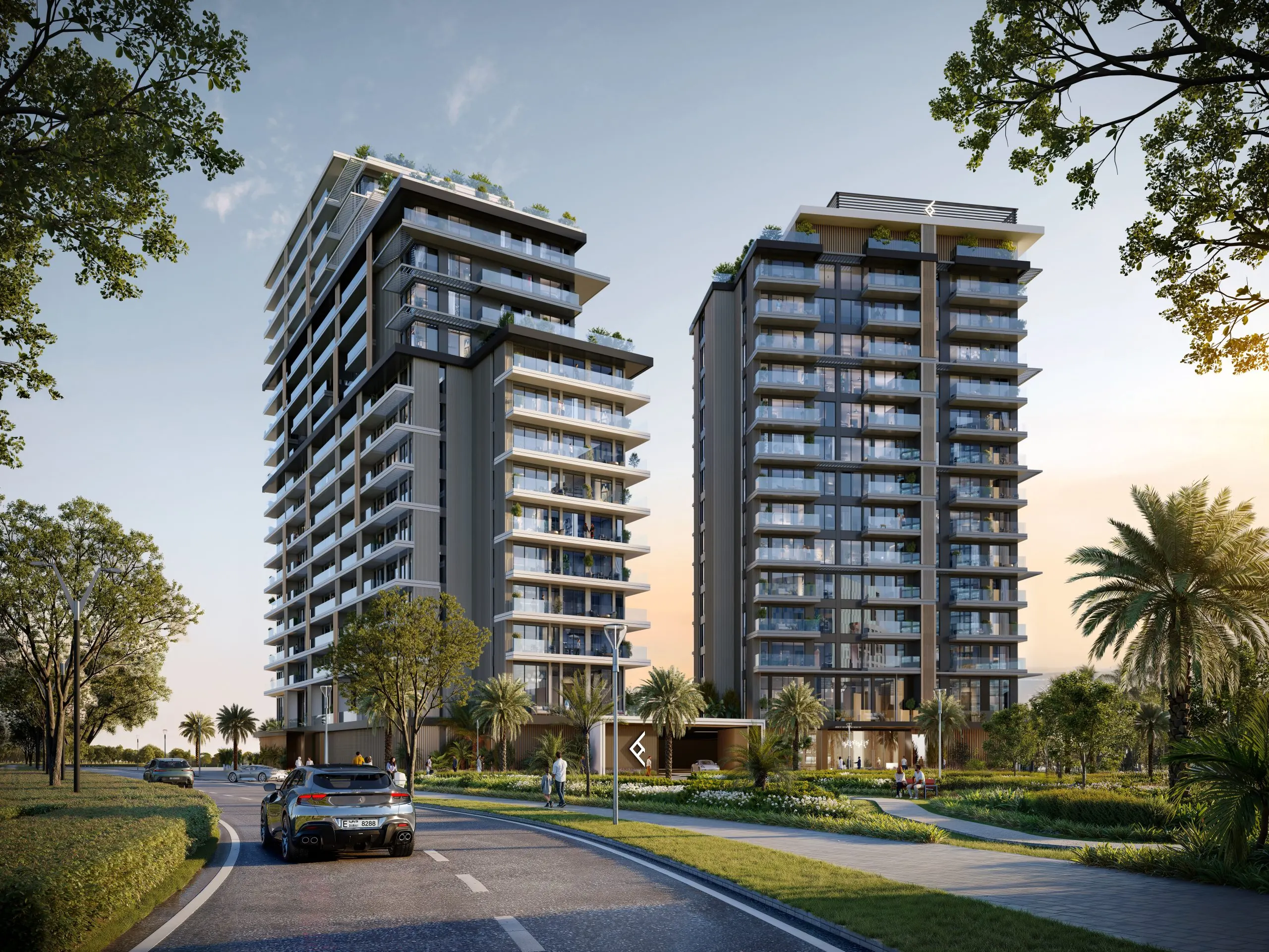 Aark Residences — completed apartment residences in the Dubai Land Residence Complex
